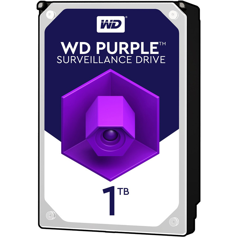  هارددیسک اینترنال وسترن دیجیتال مدل Purple WD10PURZ ظرفیت 1 ترابایت