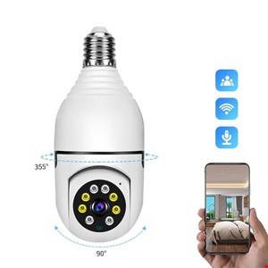 دوربین وایرلس چرخشی لامپی OKAM PRO
